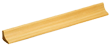 Плинтус угловой Галтель 18 х 18 мм